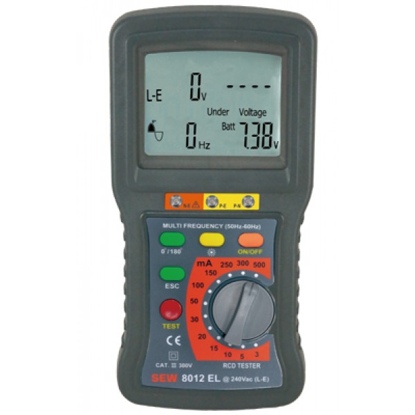 SEW 8012EL RCD Tester